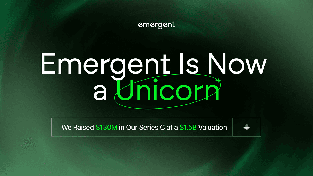 Emergent Raises $130M as AI Software Creation Moves Beyond Developers